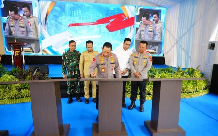 Kapolri Tekankan Pengabdian Maksimal saat Resmikan Fasilitas Baru